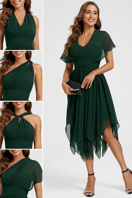 Robe Asymétrique Mousseline