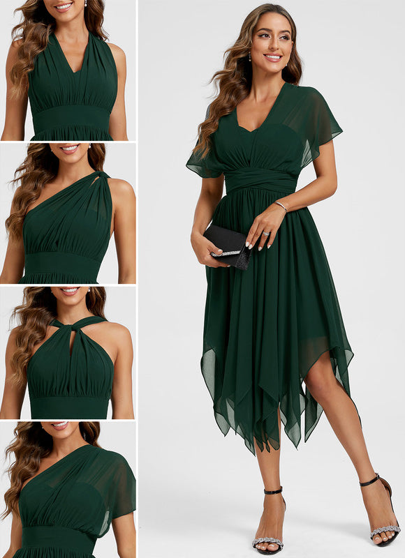Robe Asymétrique Mousseline
