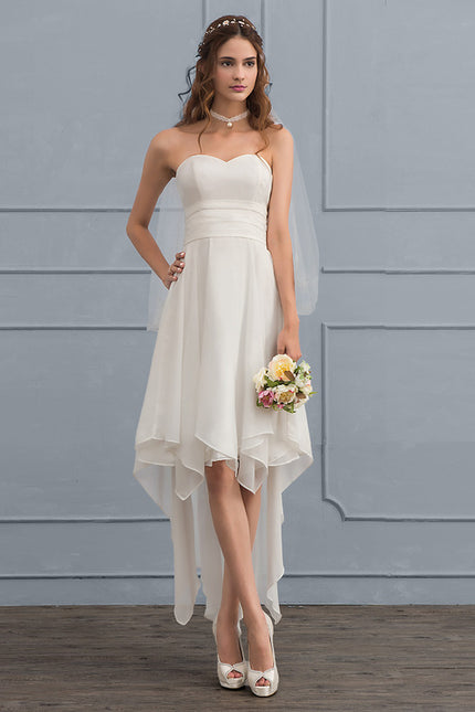 Robe Asymétrique Mousseline Moderne - gallery 1