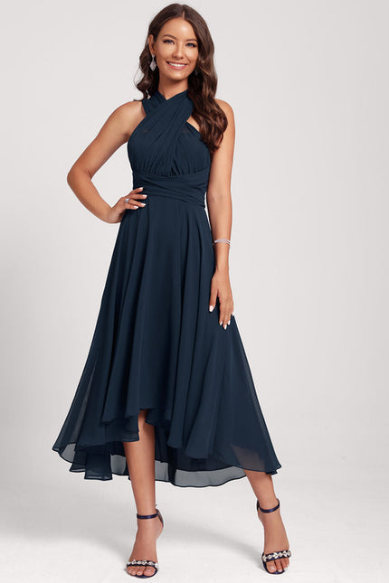 Robe Asymétrique Mousseline - gallery 6