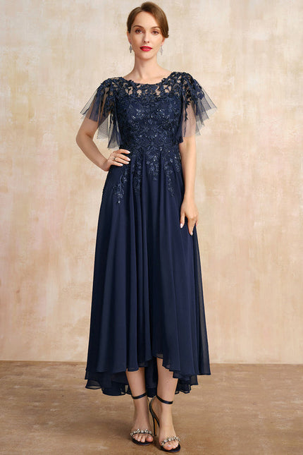 Robe Grande Taille Asymétrique - gallery 2