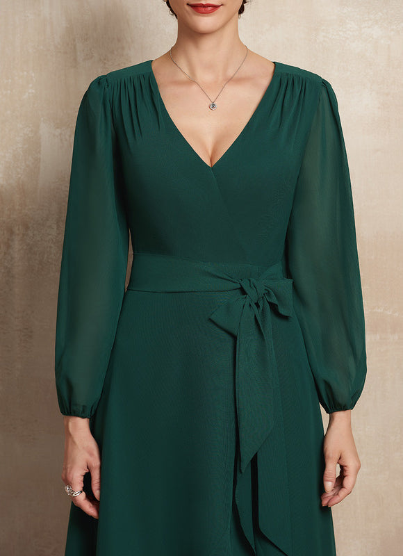 Robe Portefeuille Asymétrique - gallery 5