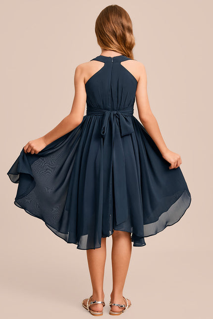 Robe Asymetrique Vert D'Eau - gallery 5