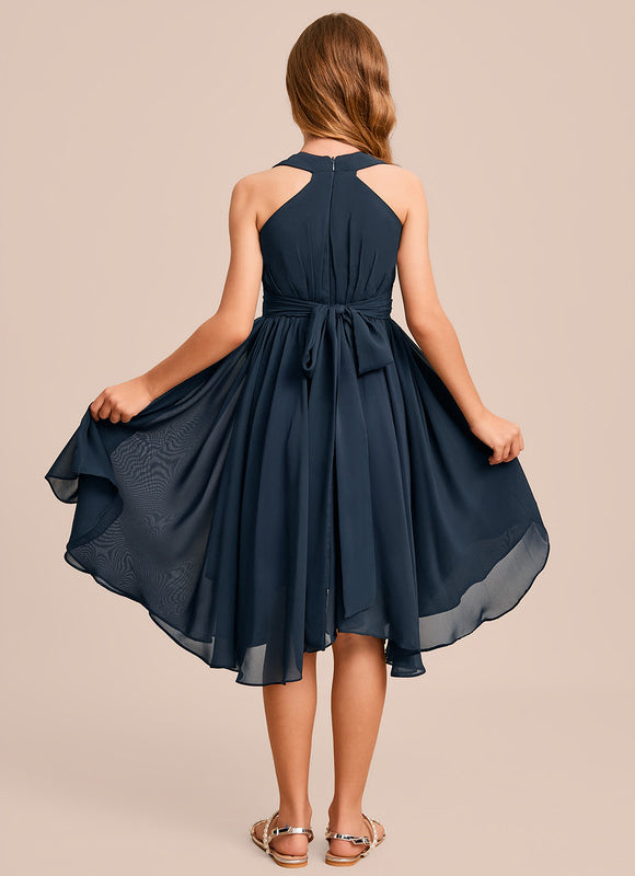 Robe Asymetrique Vert D'Eau - gallery 5