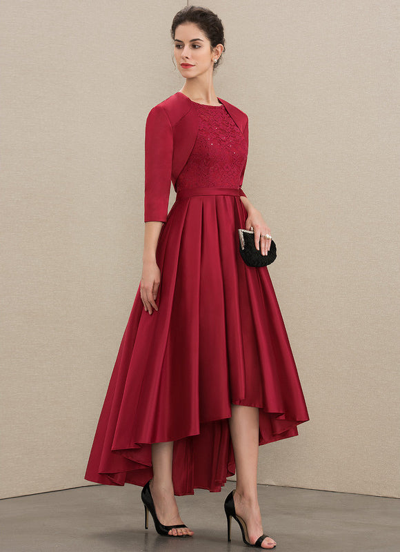 Robe Asymetrique Manche Bouffante