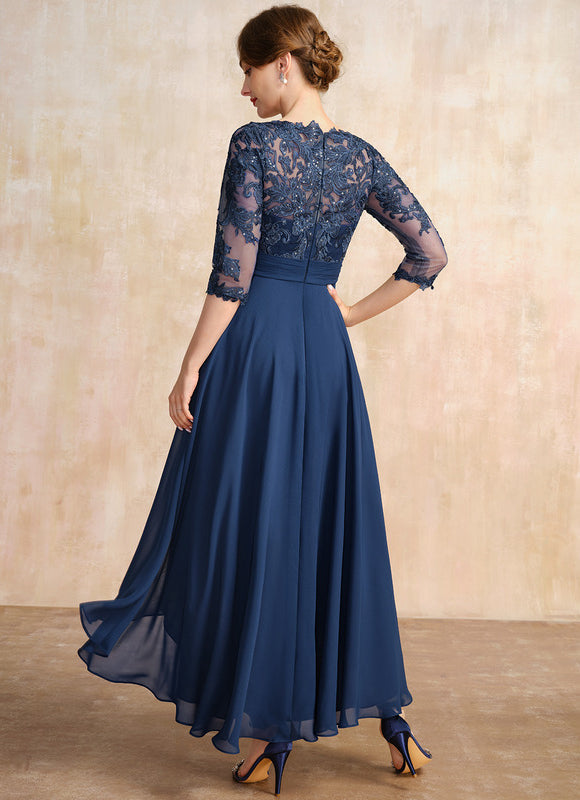 Robe Grande Taille Asymétrique - gallery 7