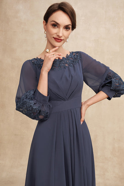 Robe Asymétrique Longue Élégante - gallery 1