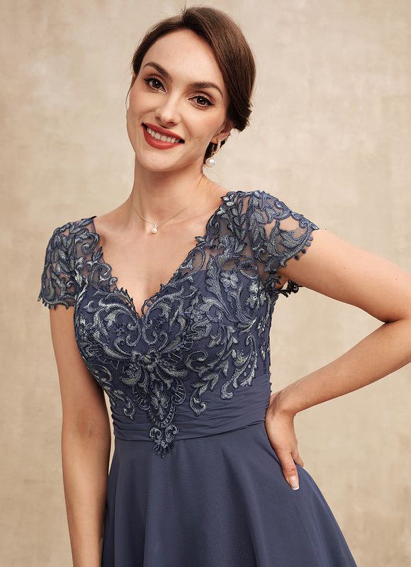 Robe Asymétrique Mousseline Fleurie - gallery 2