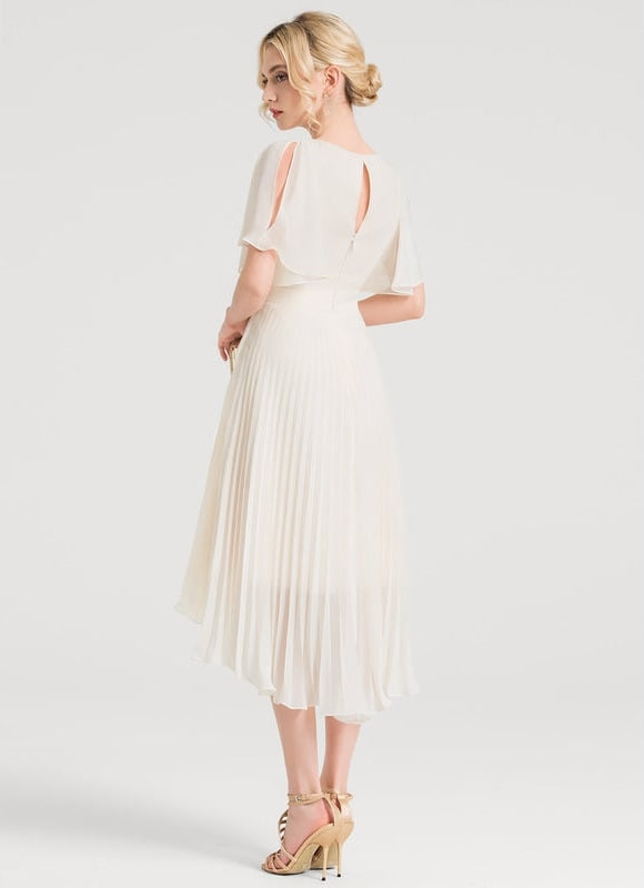 Robe Asymetrique Bleu Roi - gallery 3