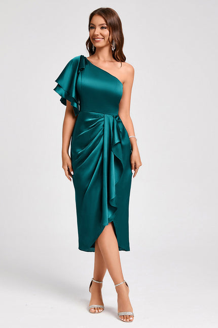 Robe Asymétrique Élégance Océane - gallery 1