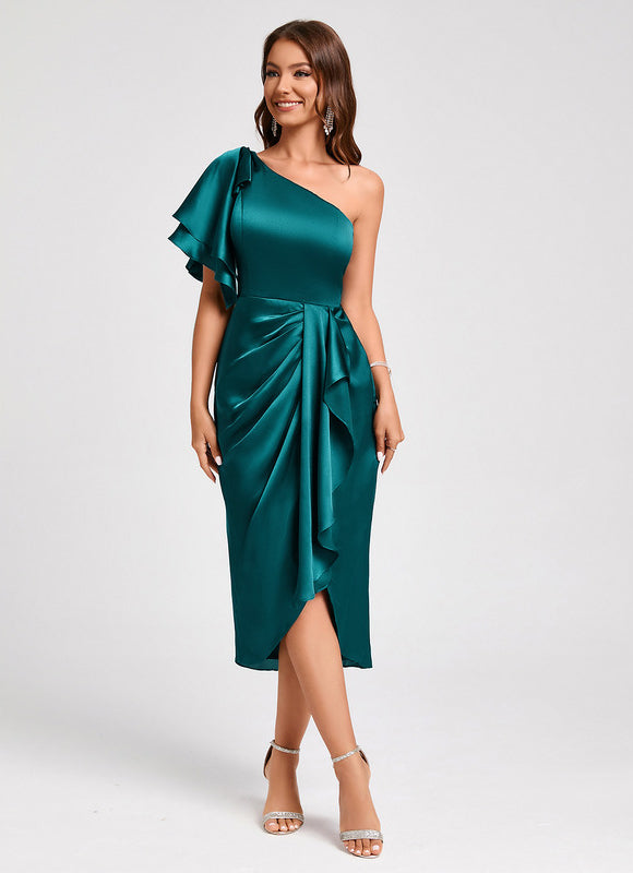 Robe Asymétrique Élégance Océane - gallery 1
