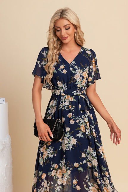 Robe Asymétrique Maxi Vaporeuse - gallery 5