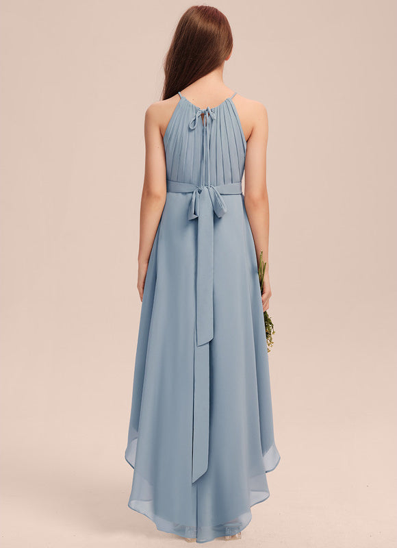 Robe Bleue Asymétrique - gallery 2