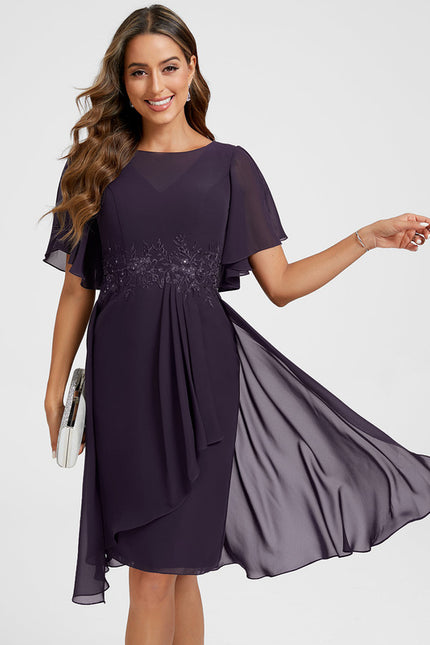 Robe Mousseline Asymétrique