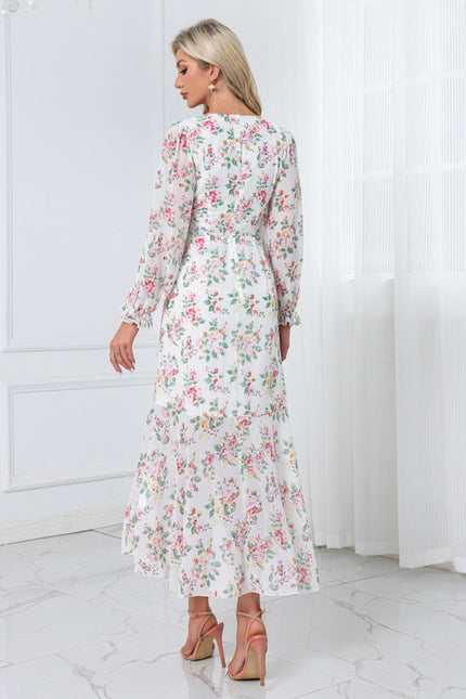 Robe Asymétrique Bordeaux - gallery 6
