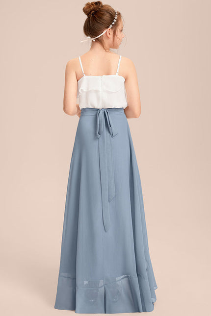 Robe Plissée Longue Asymétrique - gallery 4