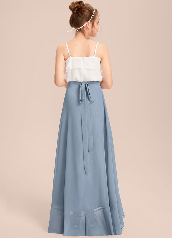 Robe Plissée Longue Asymétrique - gallery 4