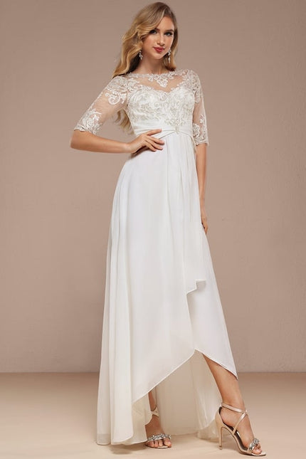 Robe Asymétrique Éclat Cristal - gallery 4