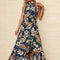 Robe Asymétrique Fleurie Chic