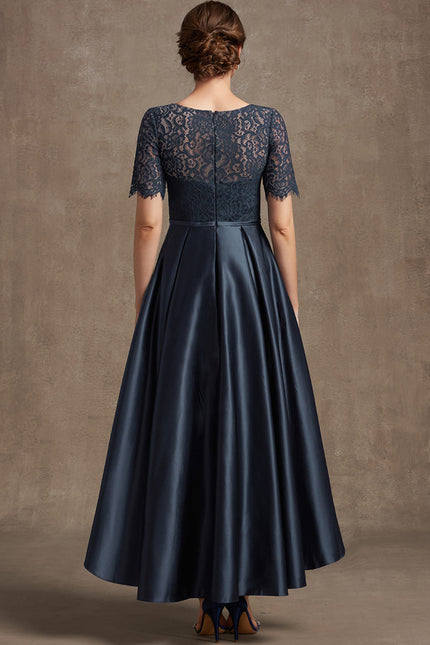 Robe Asymétrique Satin Chic - gallery 4