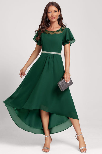 Robe Asymétrique Mousseline Chic - gallery 3