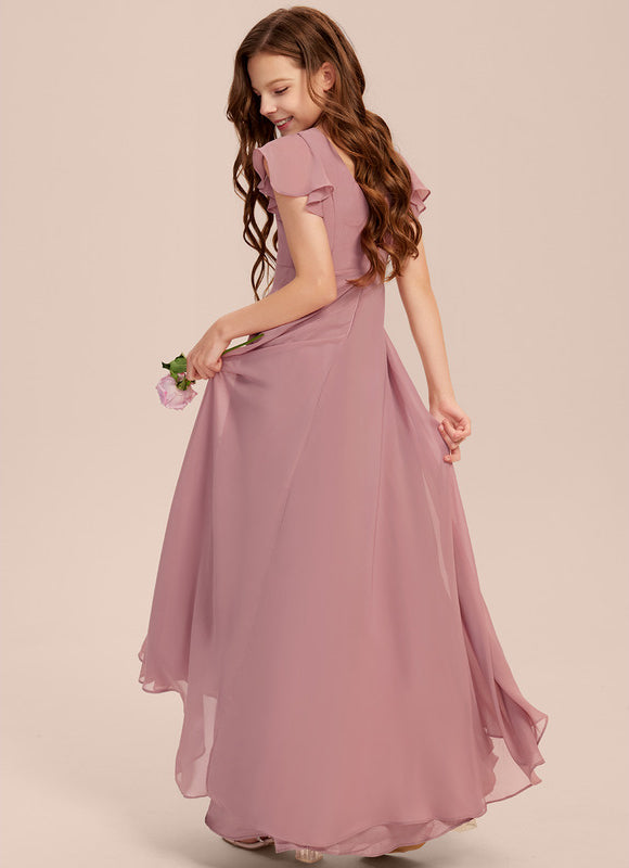 Robe Asymétrique Trapèze Fluide - gallery 3