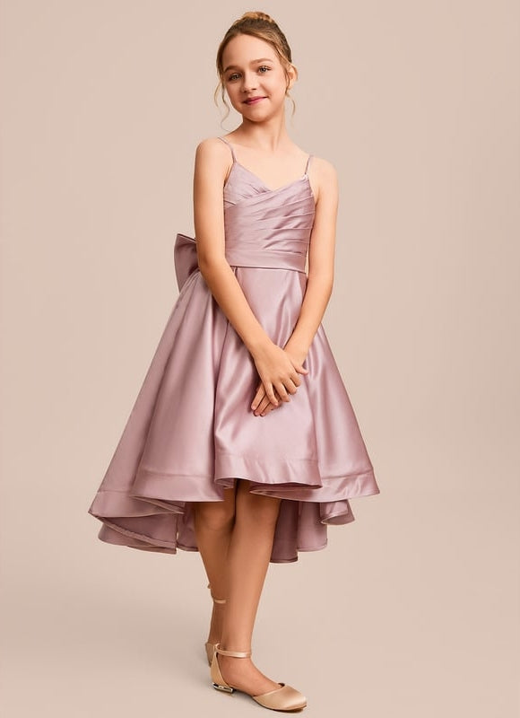 Robe Asymetrique Satinée - gallery 4