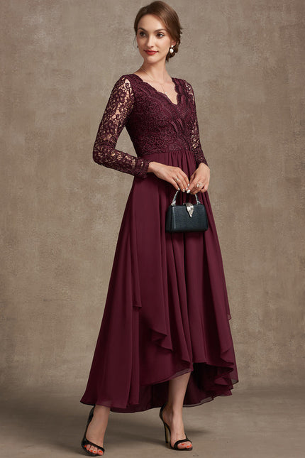 Robe Asymétrique Mousseline Fleurie - gallery 5
