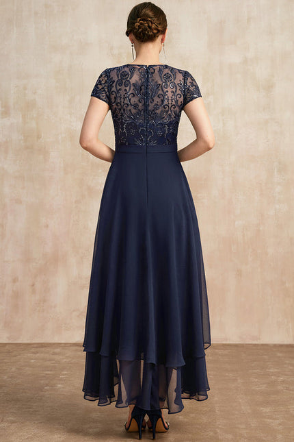 Robe Grande Taille Asymétrique - gallery 3