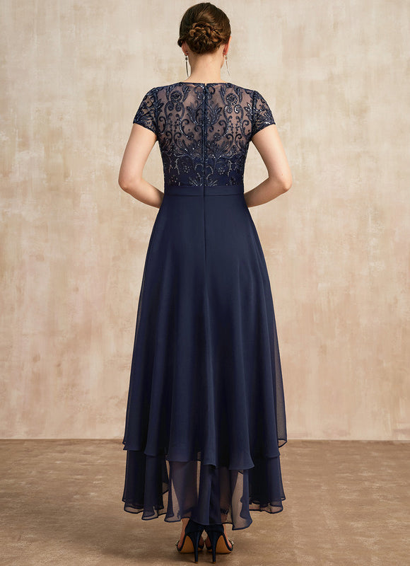 Robe Grande Taille Asymétrique - gallery 3