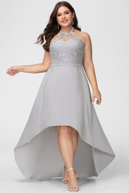 Robe Asymétrique Asymétrique Brodée - gallery 5