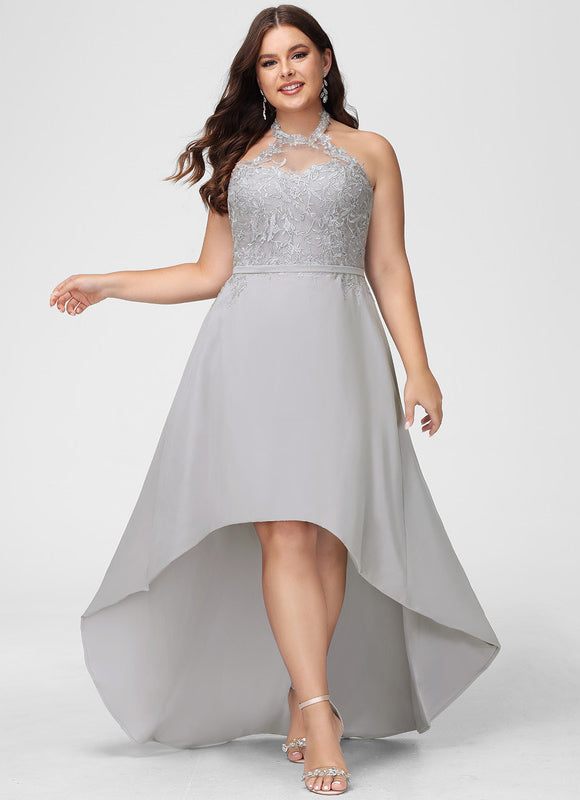 Robe Asymétrique Asymétrique Brodée - gallery 5