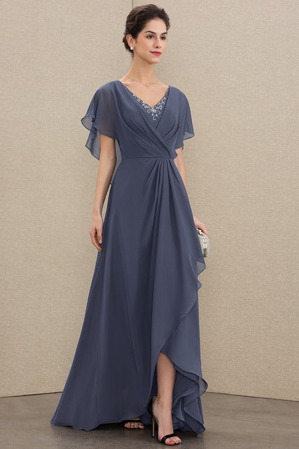 Robe Asymétrique Élégance Flottante Nocturne