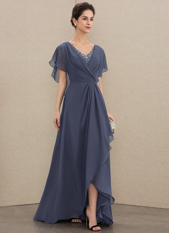 Robe Asymétrique Élégance Flottante Nocturne