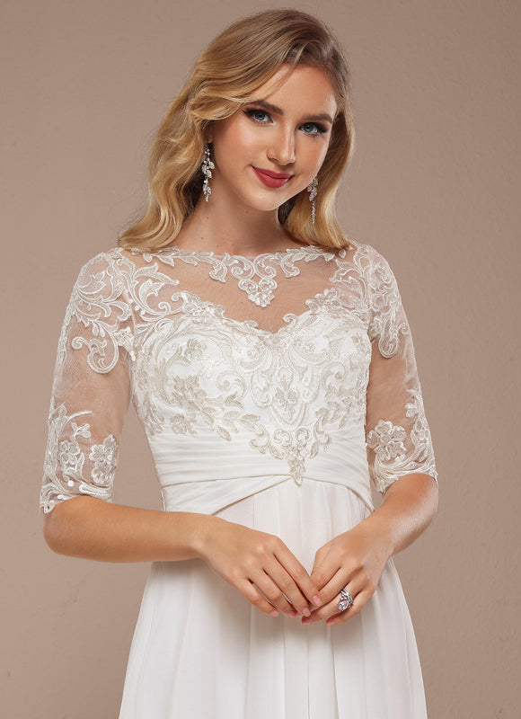 Robe Asymétrique Éclat Cristal - gallery 3