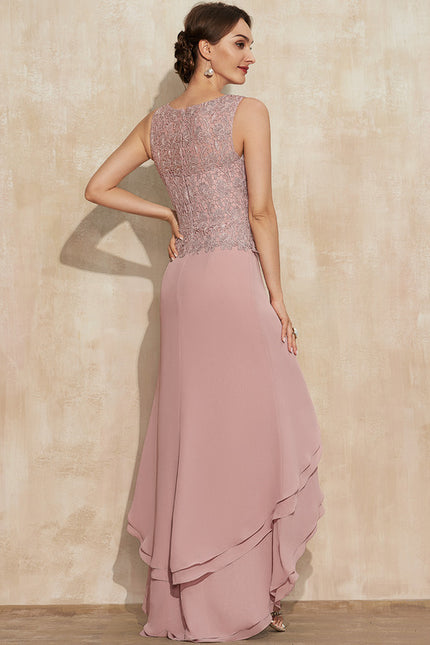 Robe Asymétrique Asymétrique Rose Chic - gallery 5