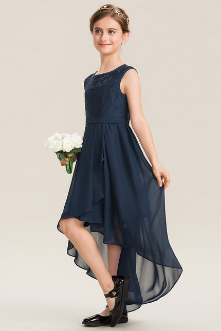Robe Asymétrique Envolée Marine - gallery 3