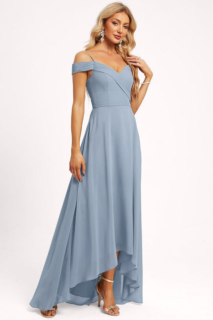 Robe De Soirée Épaule Asymétrique - gallery 5