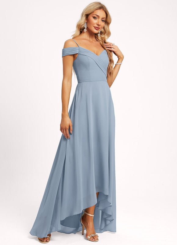 Robe De Soirée Épaule Asymétrique - gallery 5