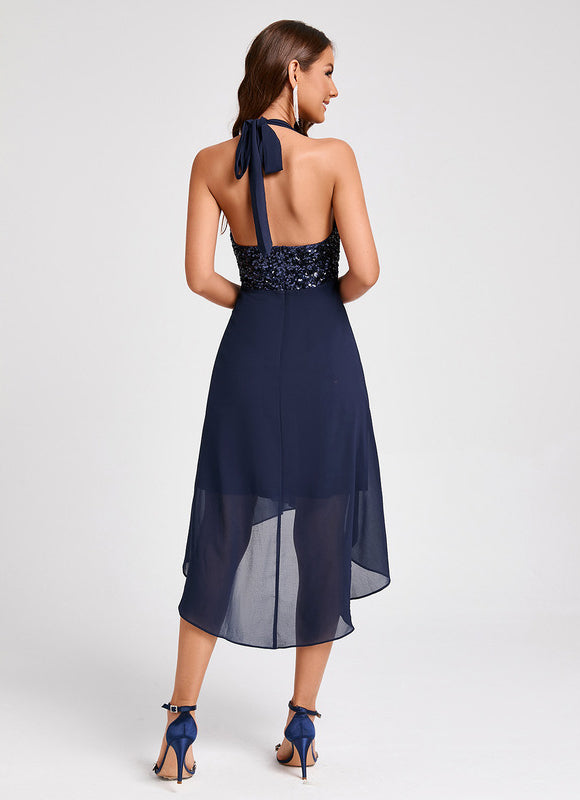 Robe Avec Jupe Asymétrique - gallery 6