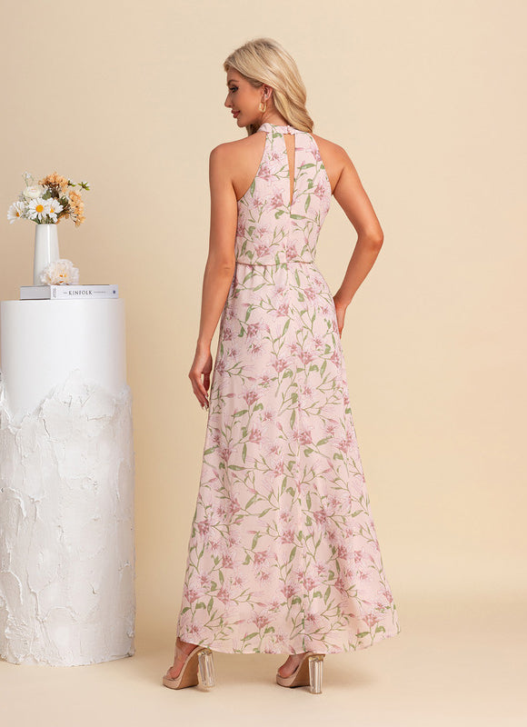 Robe Asymetrique A Volant - gallery 2