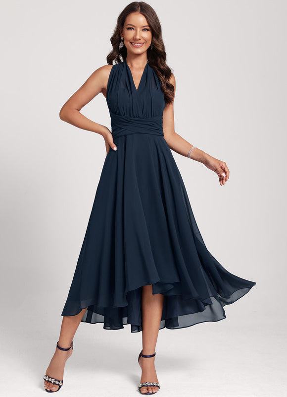 Robe Asymétrique Mousseline - gallery 2