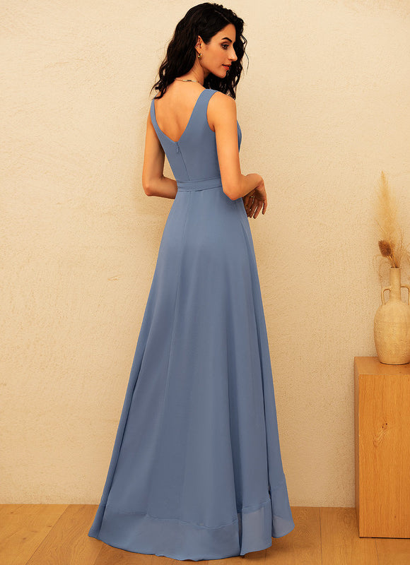 Robe Asymétrique Fluidité Céleste - gallery 3
