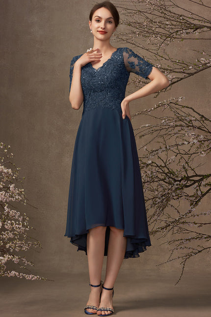 Robe Asymétrique Élégance Ondoyante - gallery 2