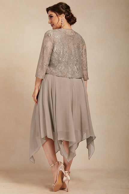 Robe Asymétrique Fluide Élégante - gallery 9
