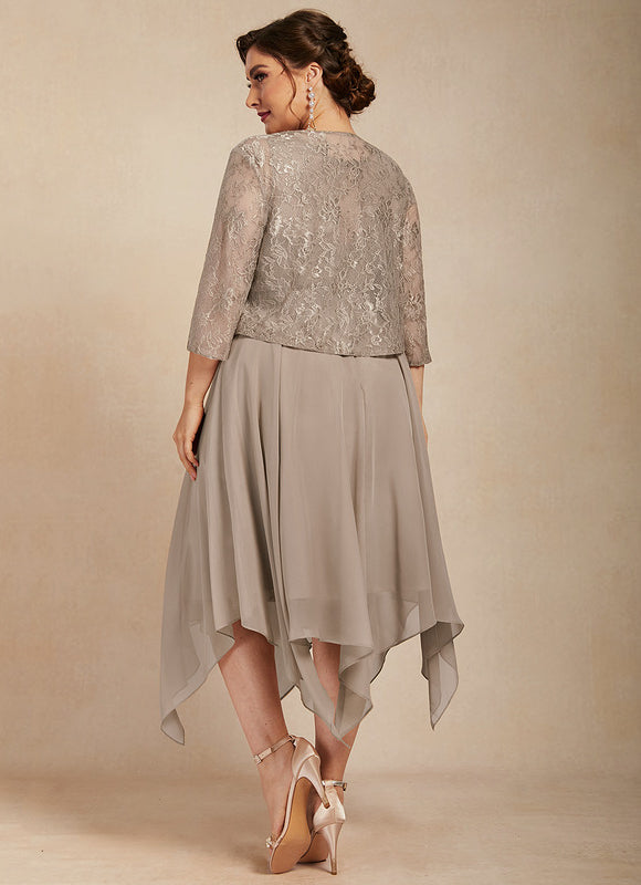 Robe Asymétrique Fluide Élégante - gallery 9