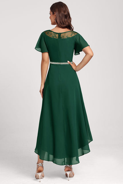Robe Asymétrique Mousseline Chic - gallery 4