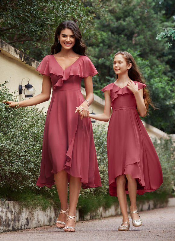 Robe Asymetrique Vert D'Eau - gallery 5