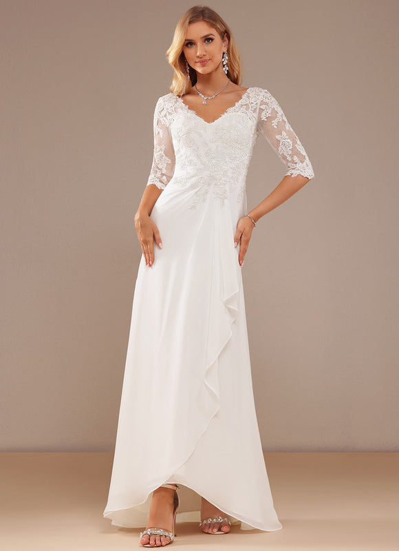 Robe Asymétrique Vaporeuse Élégante