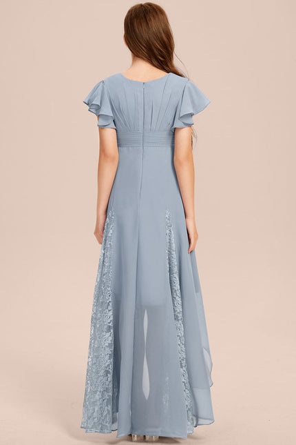 Robe Blanche Asymétrique Mariage - gallery 4